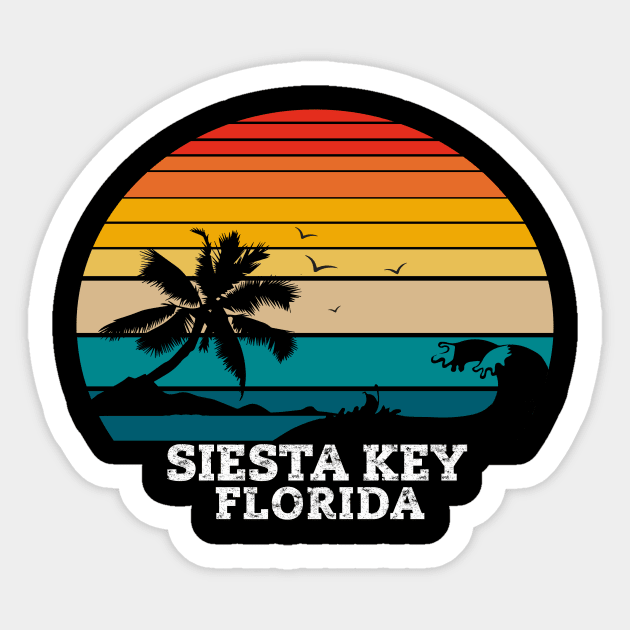 Siesta Key Florida Beaches Sticker by Kerlem